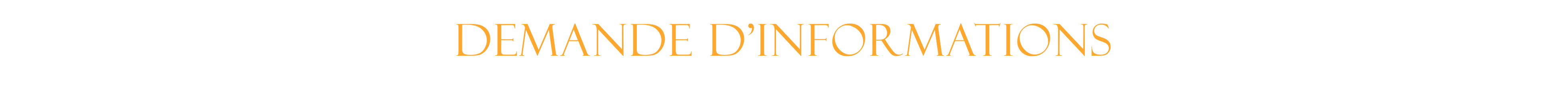 demande